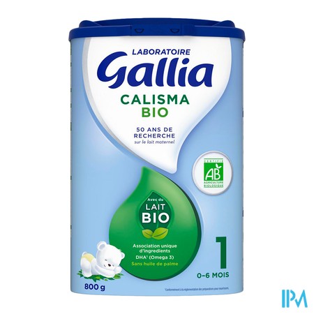 vignette GALLIA CALISMA 1 LAIT PDR BIO800G