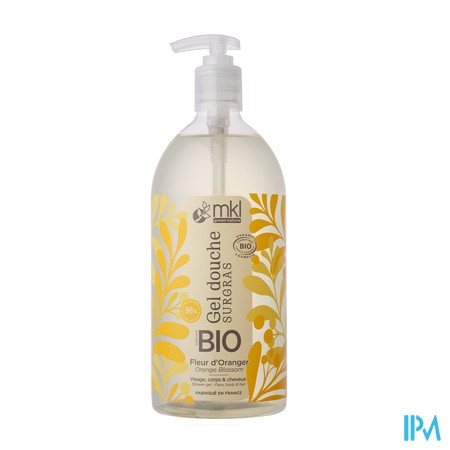produit MKL GEL DOUCHE BIO FLEUR ORANGER 1L 1