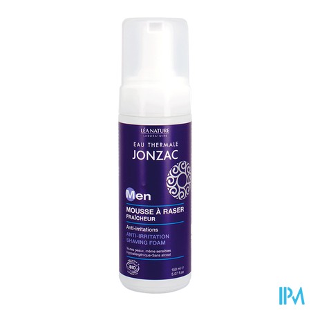 vignette JONZAC MEN MOUSSE RASER 150ML
