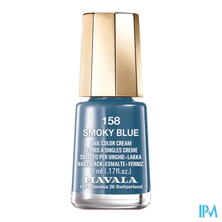 vignette MAVALA VERNIS ONGL SMOCKY BLUE 158