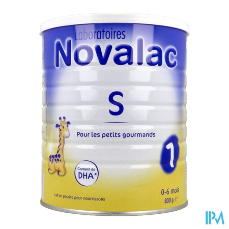 vignette NOVALAC S 1 LAIT PDR BT 800G