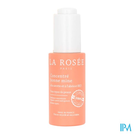vignette LA ROSEE CONCENT BON MINE CAROT/ABRI 30ML