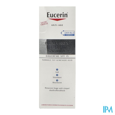 vignette EUCERIN HYALU FILLER+ X3 SOIN J PNM P50ML