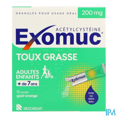 vignette EXOMUC 200MG GRL STICK 15