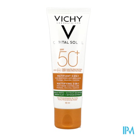 produit VICHY SOL MATIFIANT 3EN1 IP50 50ML