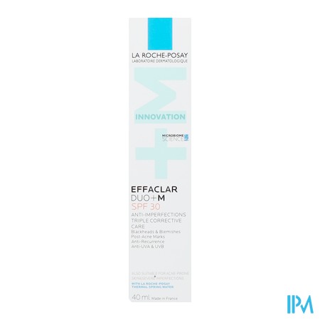 vignette LRP EFFACLAR DUO[+] SOIN 40ML SPF30