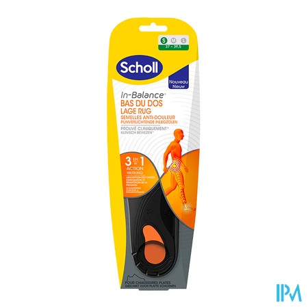 vignette SCHOLL SEMELLE ANTI-DOULEUR BAS DU DOS T1