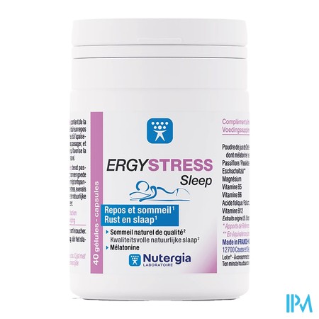 vignette ERGYSTRESS SOMMEIL GELUL 40