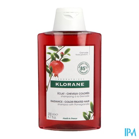 vignette KLORANE SH GRENADE 200ML