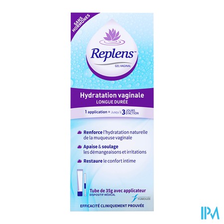 vignette REPLENS GEL VAG 8DOSES REUT