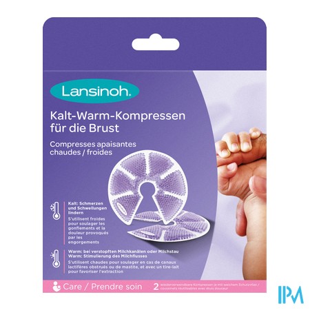 vignette LANSINOH THERMOPERLE COMP 3EN1 X2