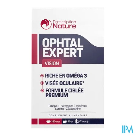 produit OPHTAL EXPERT PHARMA NATURE 180CAPS