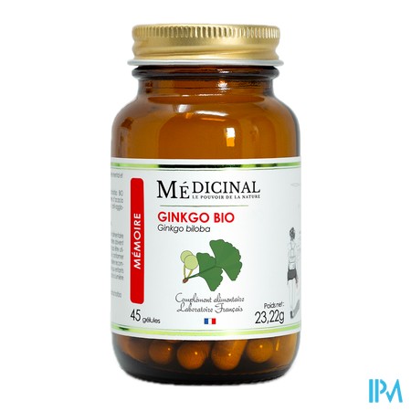 vignette MEDICINAL GINKGO BIO GELUL 45