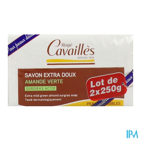produit CAVAILLES SAV SURG AMANDVERT250GX2