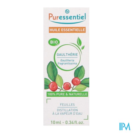 vignette PURESSENTIEL HE BIO GAULTHE10ML