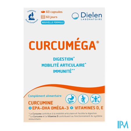 vignette CURCUMEGA DIELEN CAPS 20