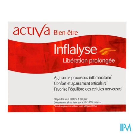 produit ACTIVA BIEN-ETRE INFLALYSE 30