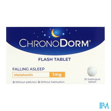 produit CHRONODORM MELATONINE 1MG CPR30