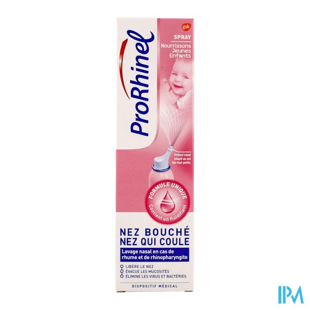 vignette PRORHINEL SPRAY NOURR/J-ENF100ML