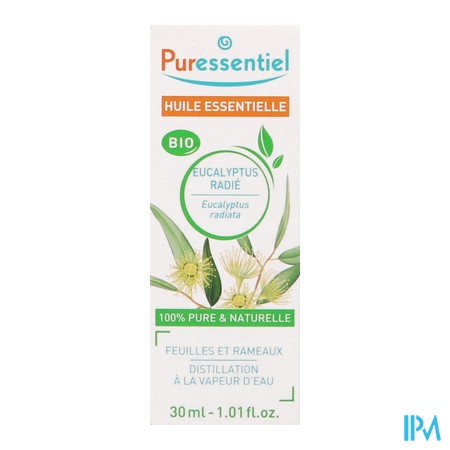 vignette PURESSENTIEL EUCALYPTUS RADIE BIO 30ML