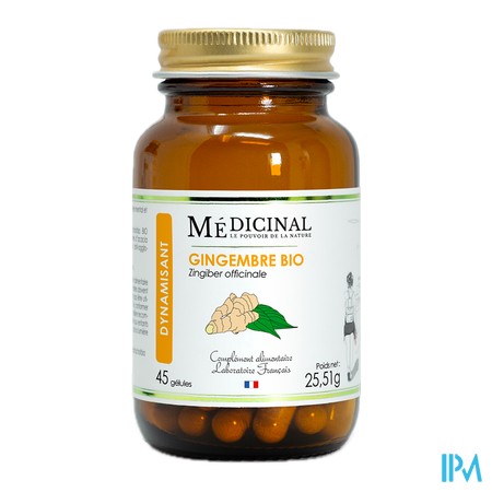 vignette MEDICINAL GINGEMBRE BIO GELUL 45