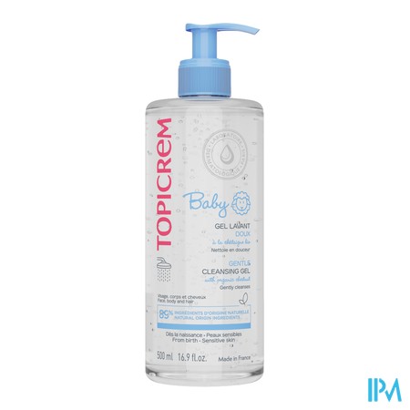 vignette TOPICREM BABY GEL LAVANT 500ML
