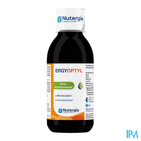 vignette ERGYOPTYL SOL BUV FL 250ML