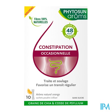produit PHYTOSUN AROMS CONSTIP OCCA SACH10