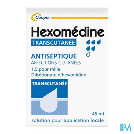 produit HEXOMEDINE TRANS SOL 1PMIL5 FL