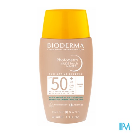 vignette BIODERMA PHOTODERM NUDE T M SPF50+ CL40ML