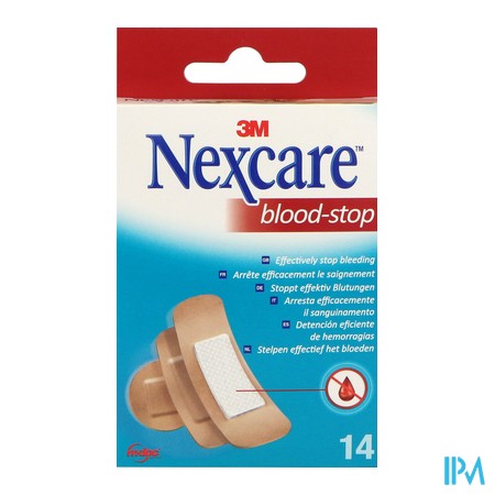 produit NEXCARE BLOOD STOP PANS 14