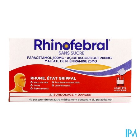 vignette RHINOFEBRAL S/S SACHET 8