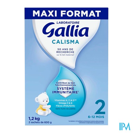 vignette GALLIA CALISMA 2 LAIT PDR 1200G