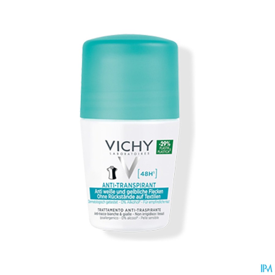 vignette VICHY DEOD A/TRANSP/TRACE BILL50ML