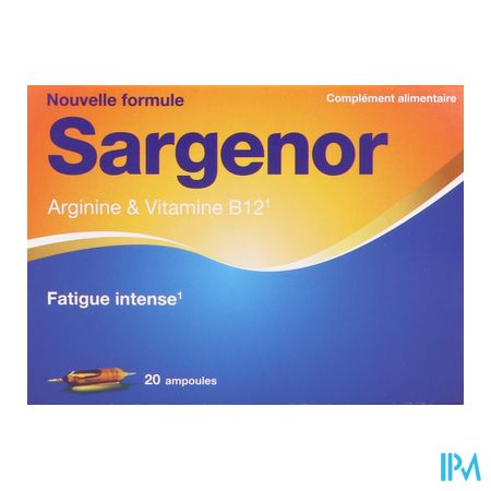 vignette SARGENOR ARG VIT B12 AMP BT20
