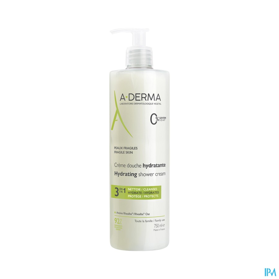 vignette A-DERMA CREME DE DOUCHE HYDRATANTE 750ML