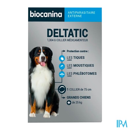 vignette BIOCANINA DELTATIC COLL CHIEN 75CM