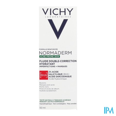 vignette VICHY NORMADERM SOIN DOUBLE CORR 50ML