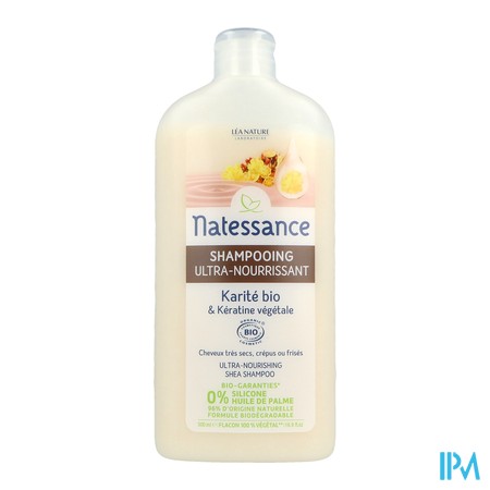 vignette NATESSANCE SHP KARITE &amp; KERATINE 500ML