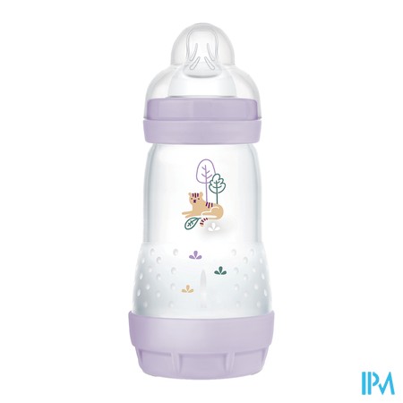 vignette MAM BIB EASY START A-C T2 260ML LILAS