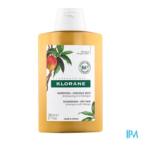 vignette KLORANE SHP NUTRITION MANGUE 200ML