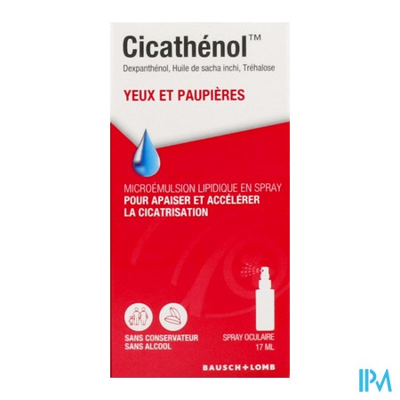 vignette CICATHENOL SPRAY OCULAIRE 17ML