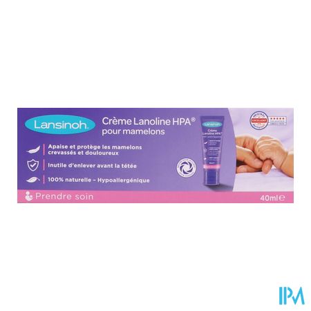 vignette LANSINOH CR LANOLINE HPA 40ML