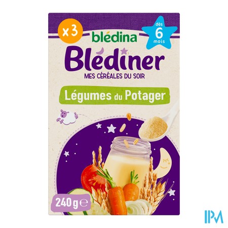 vignette BLEDINE LEGUME POTAGER 240G