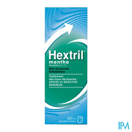 produit HEXTRIL MENTH SOL B BOUCH400ML