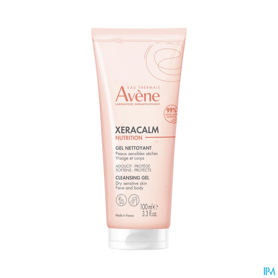 vignette AVENE XERACALM NUTRITION GEL NETT 100ML