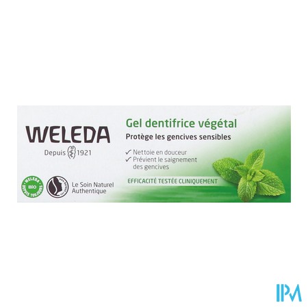vignette WELEDA GEL DENT VEGETAL TUB75ML
