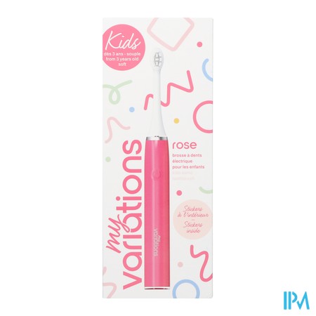 vignette MYVARIATIONS KIDS SONIC TOOTHBRU KIT PINK