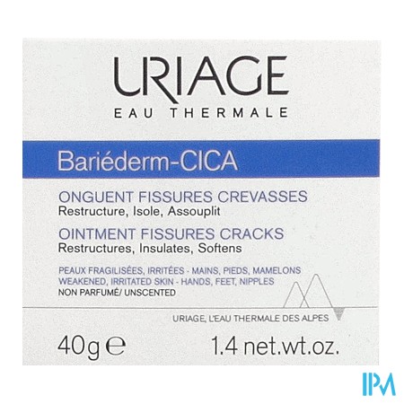 vignette URIAGE BARIEDERM ONGUENT CREVAS40G