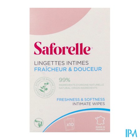vignette SAFORELLE LINGET FLUSHABLE B10